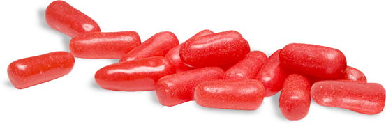 Hot Tamales candy pieces