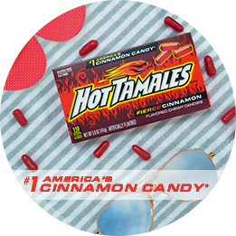 Hot Tamales candy box