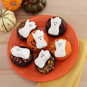 Peeps Halloween donuts