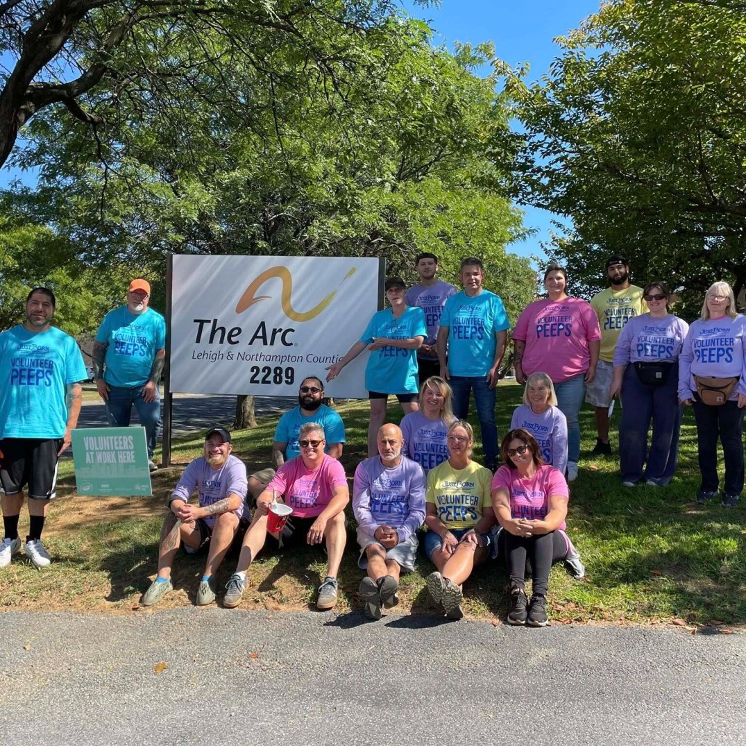 Group of volunteers for The Arc